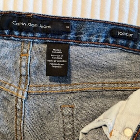 Calvin Klein Bootcut Jeans - 14 - Picture 6 of 6